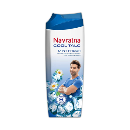 Navratna Mint Fresh Cool Talc